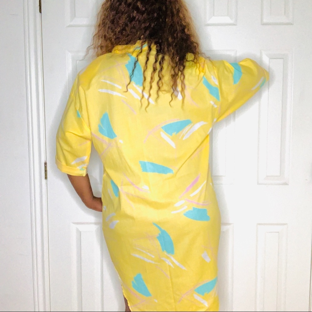 ☀️HOST PICK CACHÉ-Pastel loose fit oversized dress - Picture 8 of 10